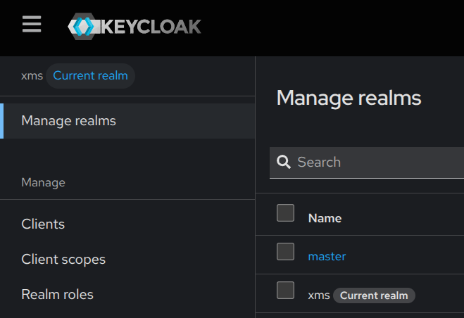 Select realm